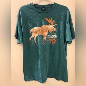 Prairie Mountain Yellowstone National Park Tee